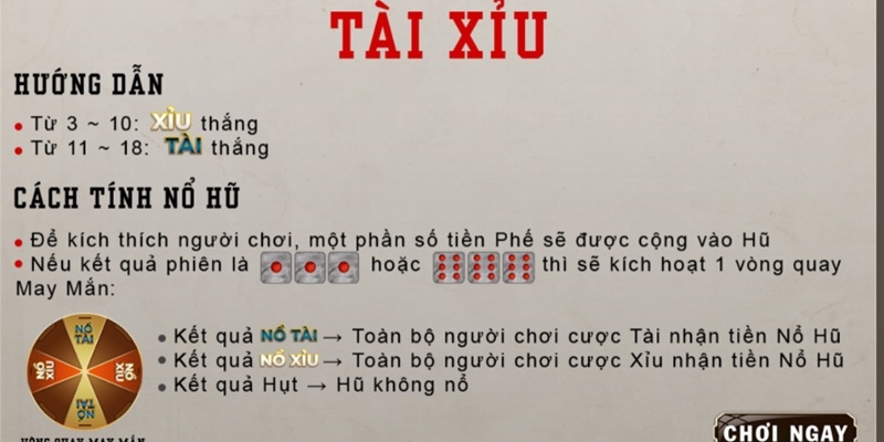 Khám phá trò chơi tài xỉu B52 đổi thưởng